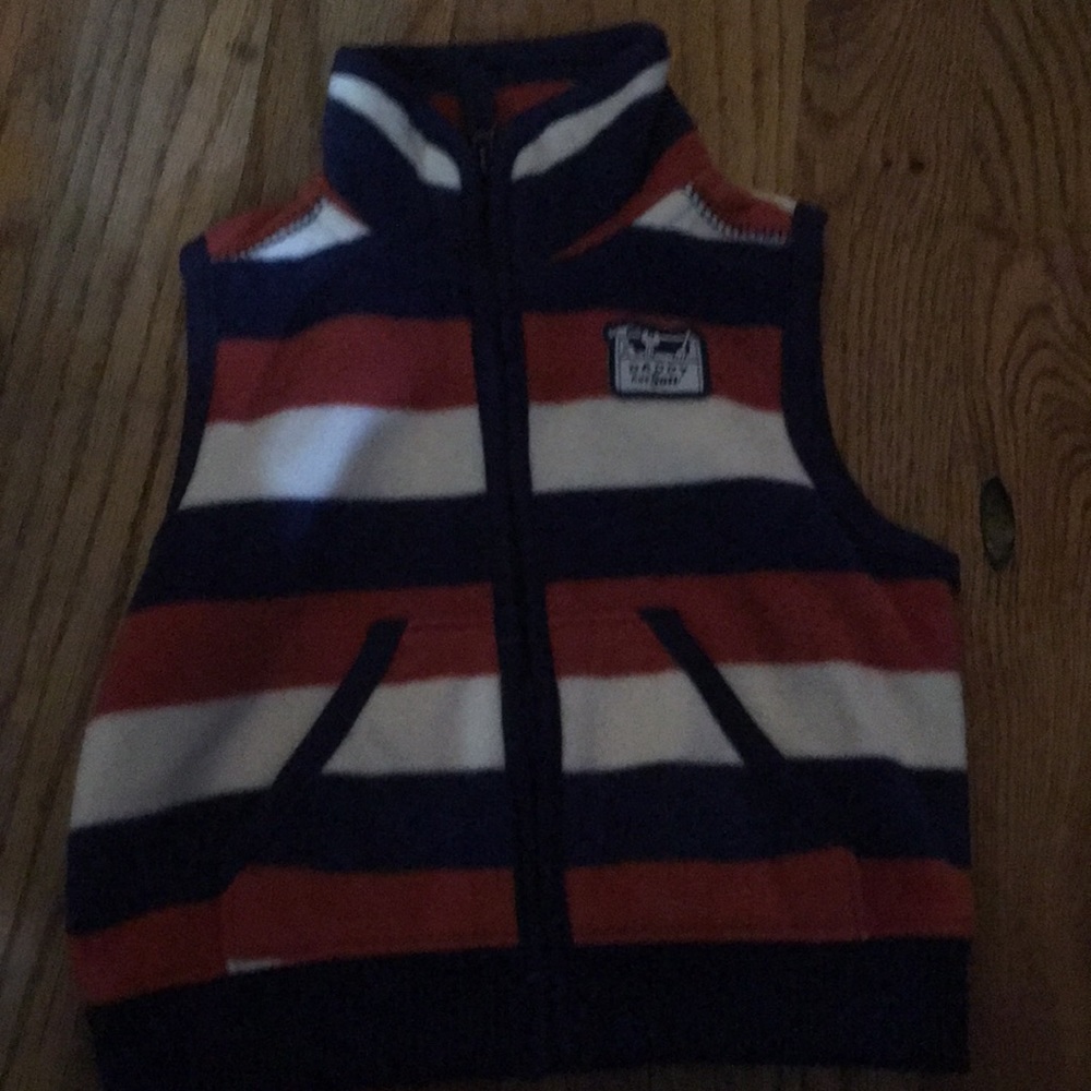 Boys 3 month vest. Carters. Says “daddy and son”